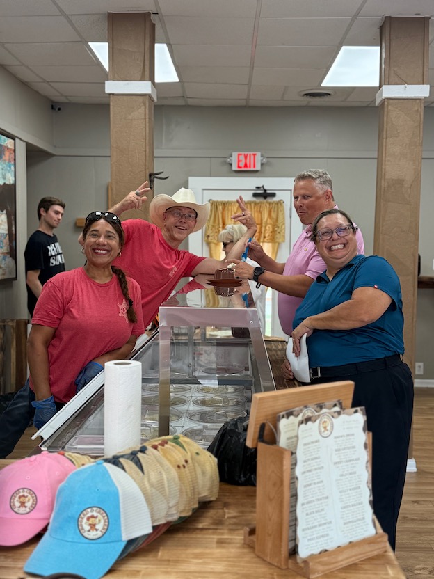 The Crooked D Creamery team